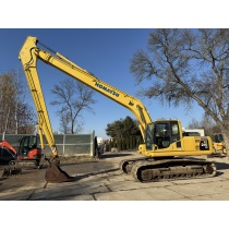 Komatsu PC 210 LC-8 Long Reach zasięg 15 mtr 