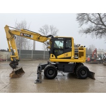 Koparka kołowa Komatsu PW148-11 podpory lemiesz