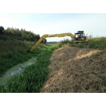 Koparka gąsienicowa Komatsu PC 130 Long Reach zasięg 12 m